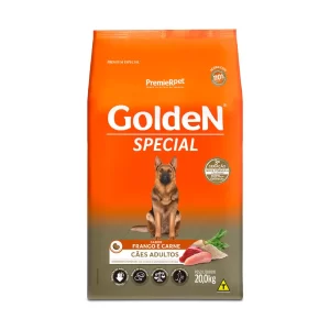 Ração Golden Special p/ Cães Adultos Sabor Frango e Carne